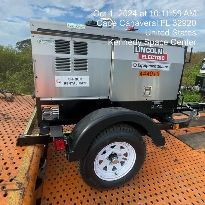 2024 Lincoln Electric LE400 Kubota V1505, Trlr, Cable Rack, Light Kit, ES Decals, T3
