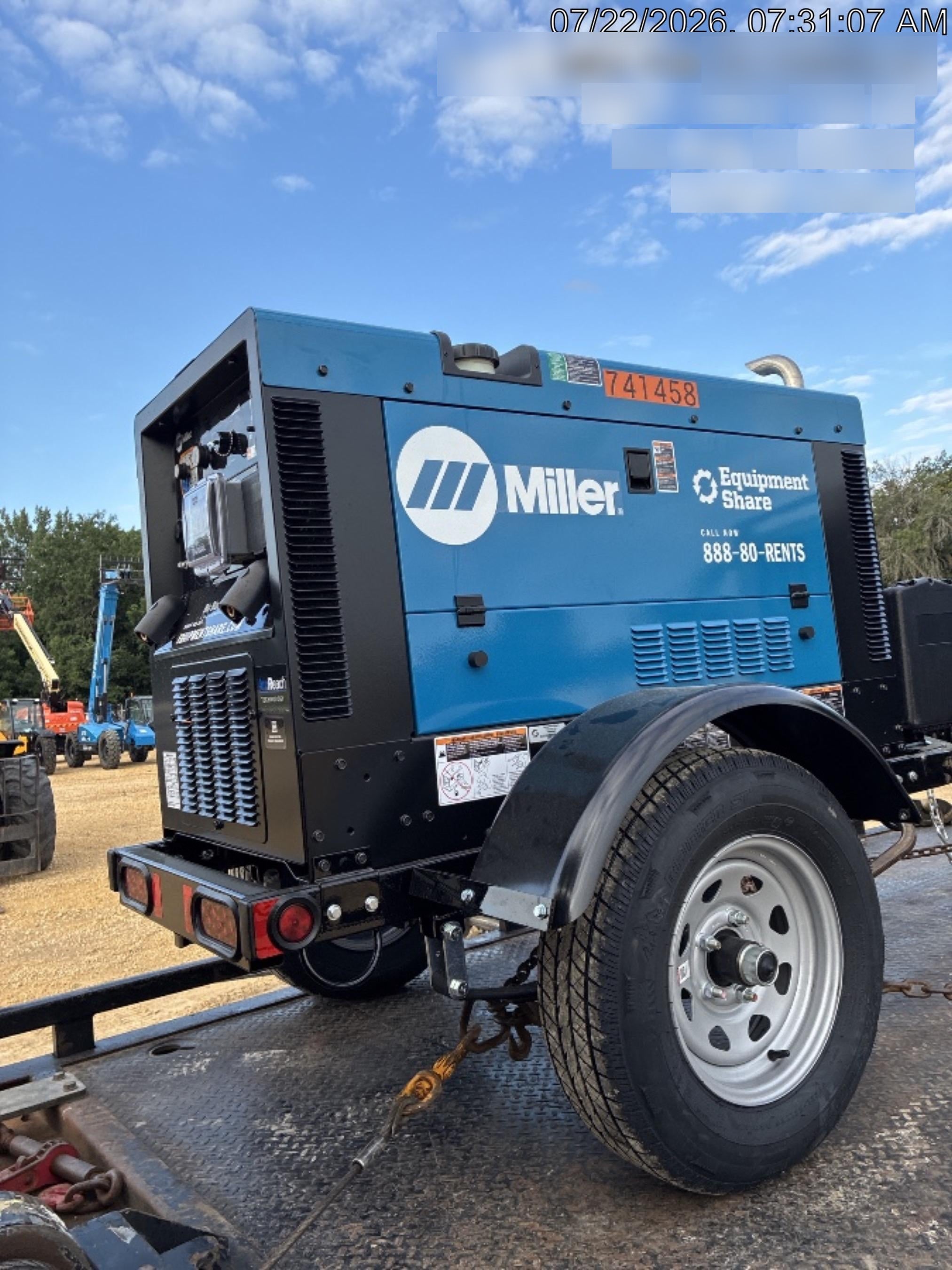2026 MILLER ELECTRIC BIG BLUE 400