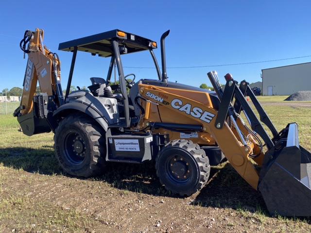 2020 Case 580N EP - Extendable Backhoe Canopy 4WD, Extendable Stick, Pilot Controls, 2 Way Hydraulics, Ride Control, TAG Manual QC
