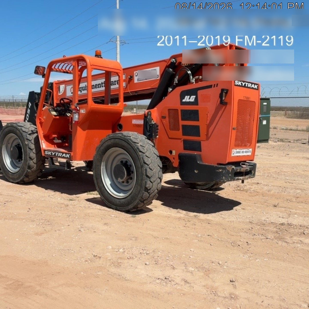 2021 SKYTRAK 10054