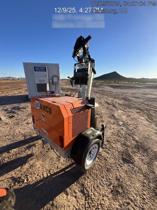 2024 Wanco WLTT-4MM4K Diesel, Deep Sea Controller, Shore Power Plug, Auto Start, (4) 350W LED Floodlights, 4kW Generator, 60 Gal Fuel Tank, 2" Ball, T3