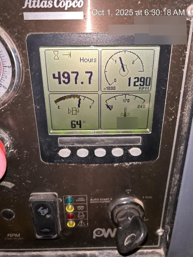 2021 ATLAS COPCO PAS 150 HF CS Enclosed