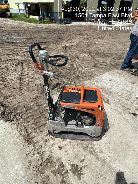 2022 Multiquip MVH158 Honda GX200, 17" Plate, Gas