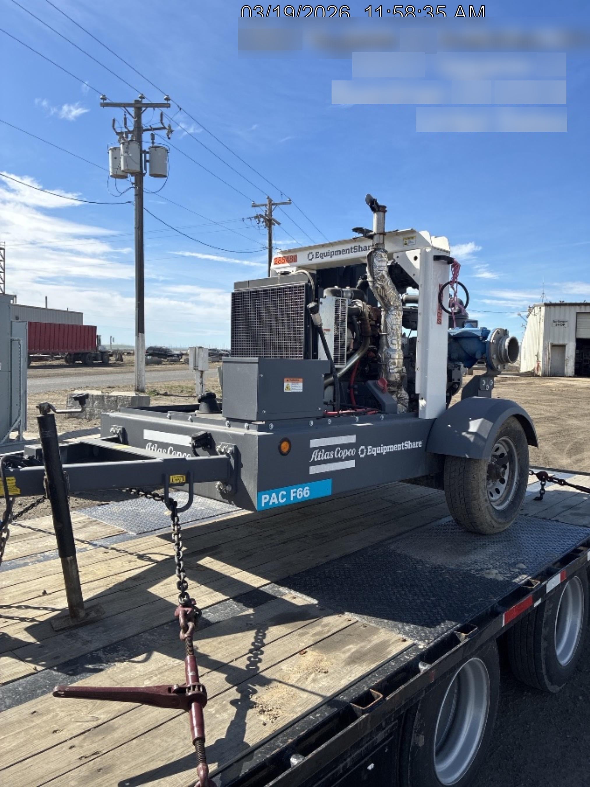 2022 ATLAS COPCO PAC F66 KD