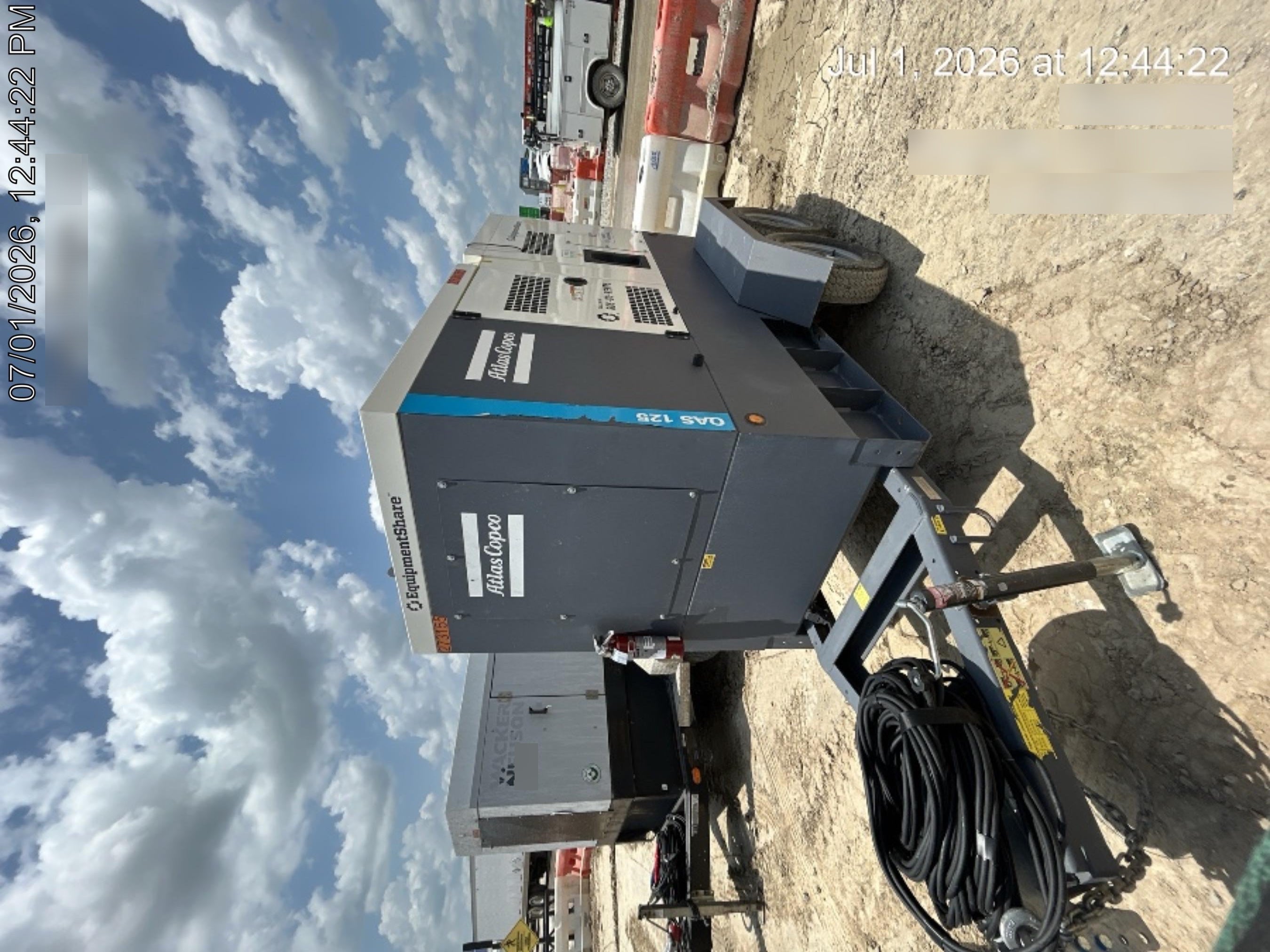 2022 ATLAS COPCO QAS 125