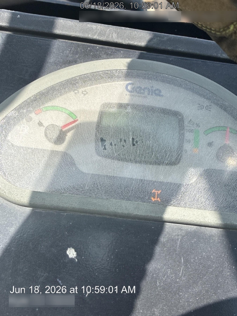 2018 Genie GTH-636 Genie GTH-636 w/Open ROPS, Solid Tires, Work Light/Beacon, 48" Carriage and Forks