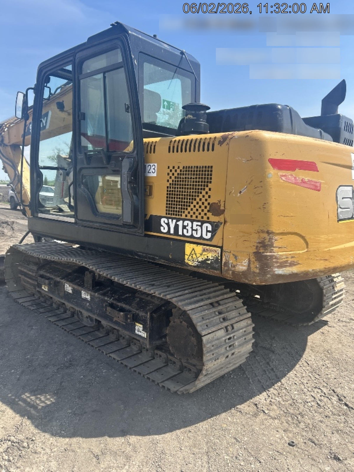2019 SANY SY135C