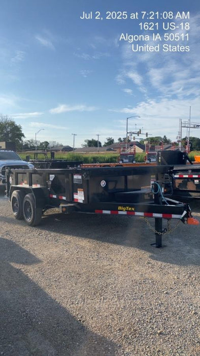2025 BIG TEX TRAILER 16LP-14BK6SIRPD