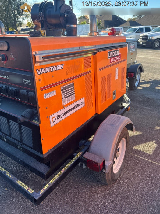 2022 Lincoln Electric Vantage 549X Crosslink Technology, Trailer Mounted, ES Decals, T3