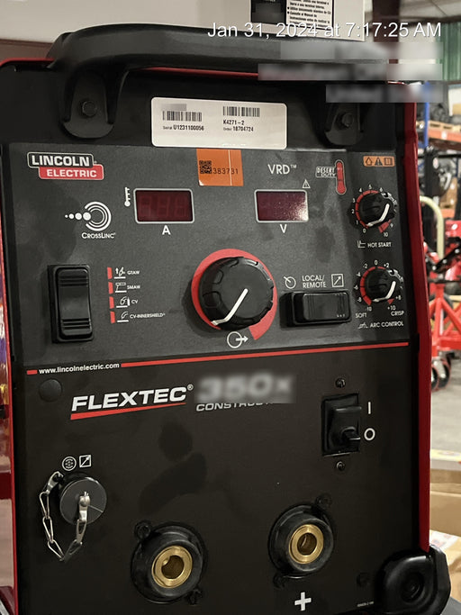 2024 LINCOLN ELECTRIC FLEXTEC 350X