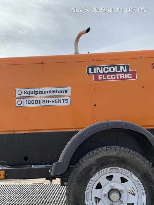 2021 Lincoln Electric Vantage 322 Vantage 322 Ready Pak 3 w/ Decals, ORANGE (includes trailer, cable rack, fender light kit) NO Telematics