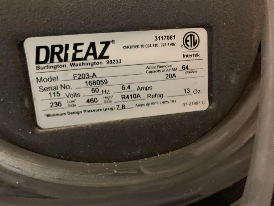 2019 DRI-EAZ DrizAir1200