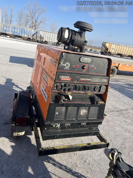 2021 Lincoln Electric Vantage 549X Ready Pak 3, ORANGE (includes trailer, cable rack, fender light kit)