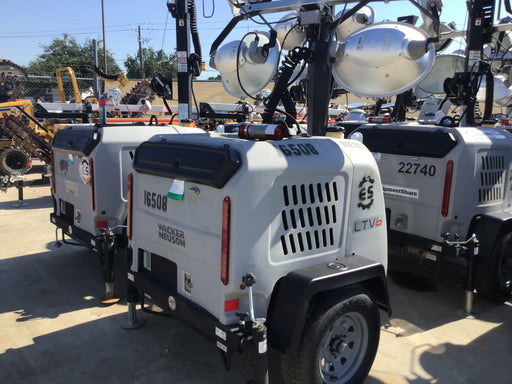 2018 Wacker Neuson LTV6L-MH Wacker Neuson LTV6L Mobile Light Tower w/Fuel Level Sensor Installed