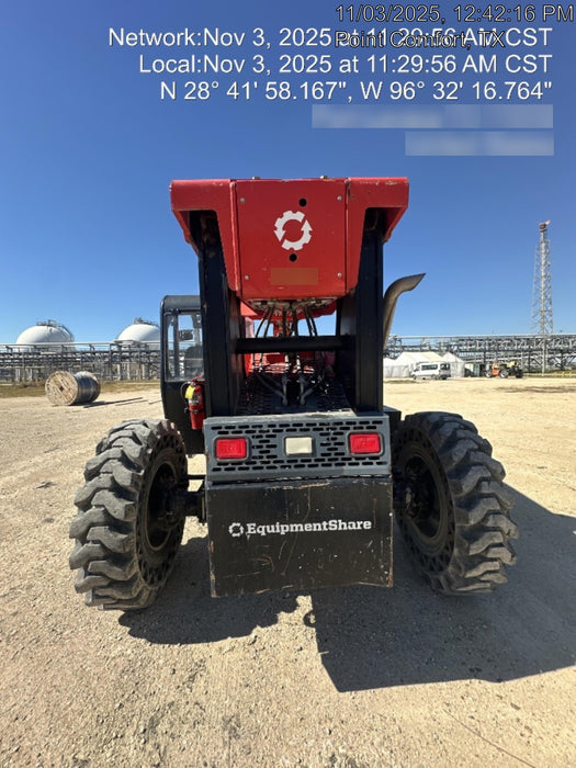 2019 Manitou MTA8044 74hp T4F, Open ROPS, Cab and Boom LED work lights, Auxiliary Hydraulics, Solid Tires, Amber strobe, Lift Hook 66" Carriage, 60" Forks