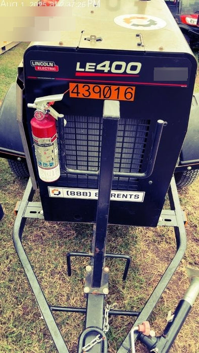 2024 Lincoln Electric LE400 Kubota V1505, Trlr, Cable Rack, Light Kit, ES Decals, T3