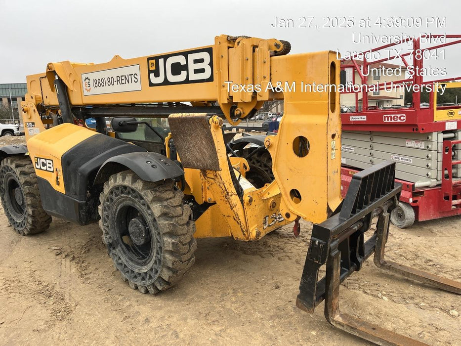 2019 JCB 510-56 JCB 510-56 74 HP w/Open ROPS, Beacon, Aux Hydraulics, Worklights, Solid Tires