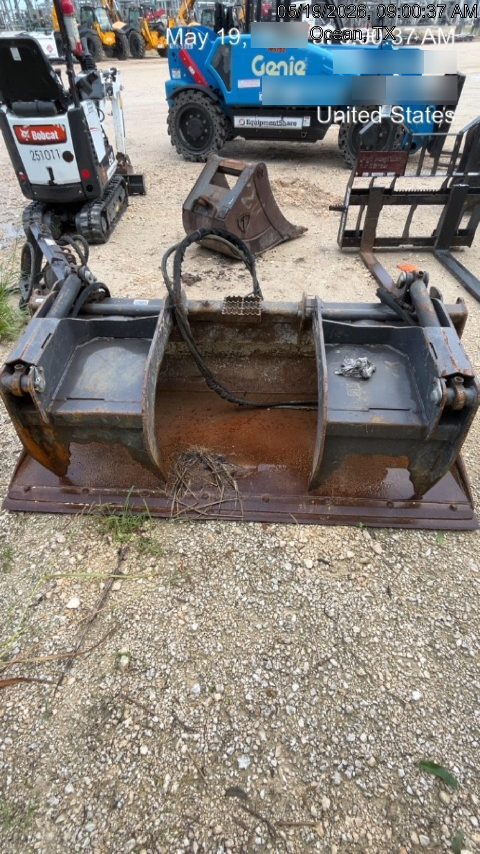 2020 PALADIN 76" Scrap Grapple Bucket - Paladin