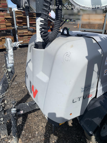 Wacker Neuson LTV6K-MH Wacker Neuson LTV6L Towable Light Tower - Kubota Engine