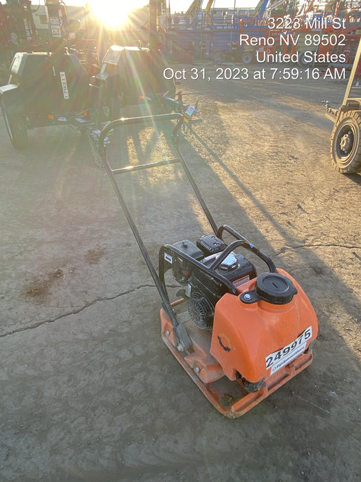 2022 Multiquip MVC88VTHW Plate Honda GX160 w/
water tank 20 wide