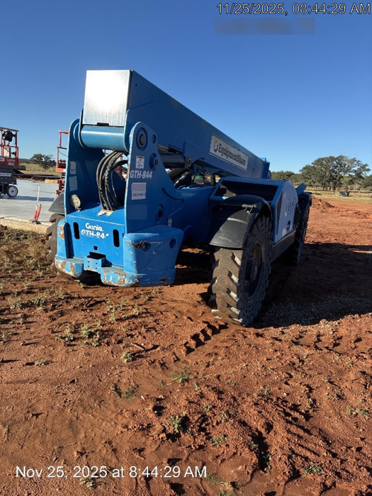 2018 Genie GTH-844 Genie GTH-844 w/ROPS, Work Lights, Solid Tires, RH Cab Mesh, Beacon, 60" Carriage and Forks