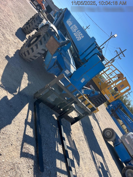 2019 Genie GTH-1056 Genie GTH-1056 w/CAB, Solid Tires, Work Lights, 60" carriage/forks, cab mesh, beacon