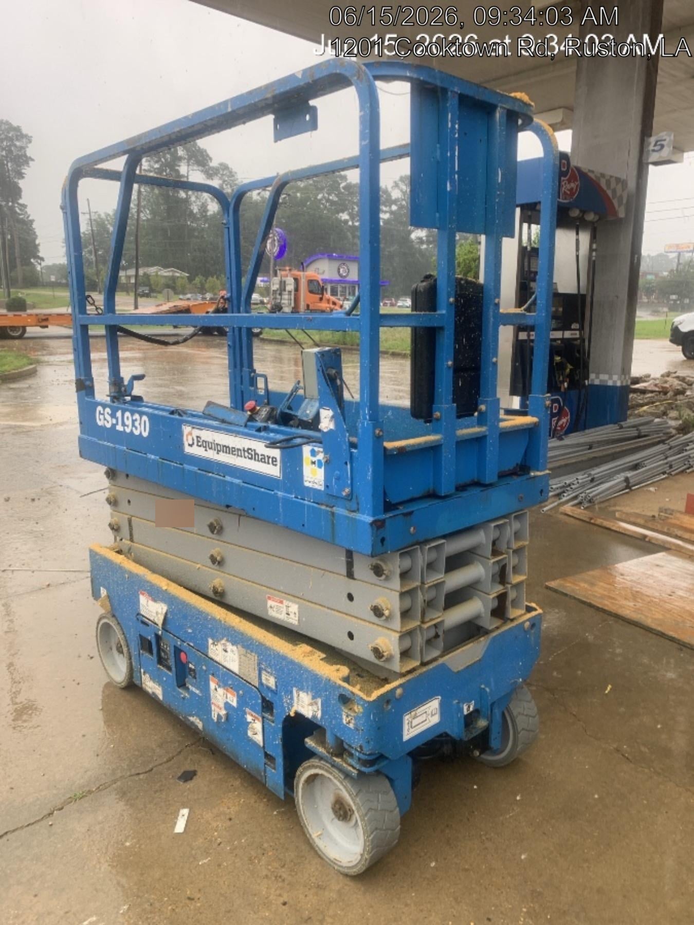 2020 Genie GS-1930 Fixed rails with chain entry gate - Pre A92.20