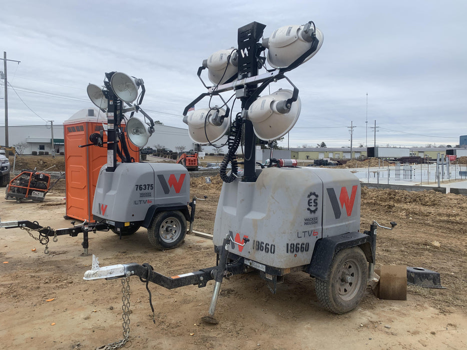 2018 Wacker Neuson LTV6L-MH Wacker Neuson LTV6L Mobile Light Tower w/Fuel Level Sensor Installed
