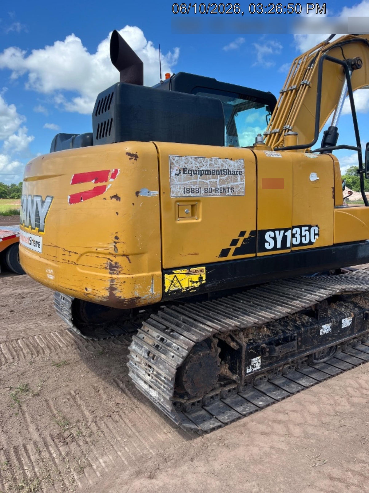 Sany SY135C Sany SY135 Tier 4 - Cab, Fleco Hydraulic  QC, Fleco 36" HD Bucket - Smooth