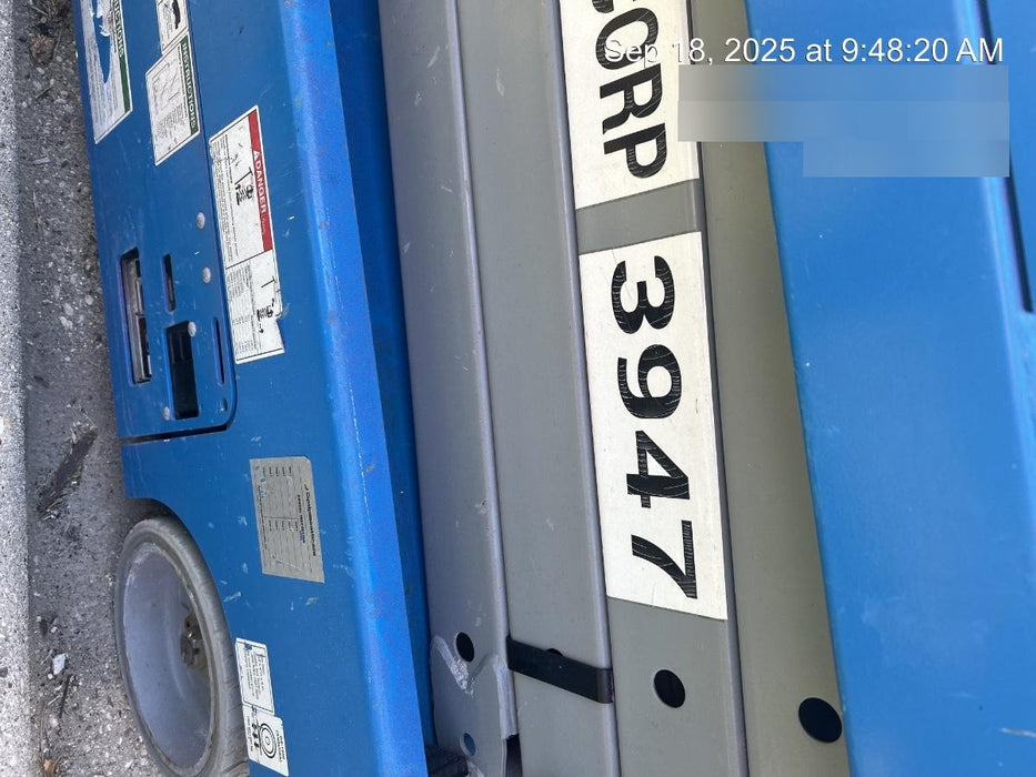 2017 Genie GS-1930 Genie 1930 Scissor Lift