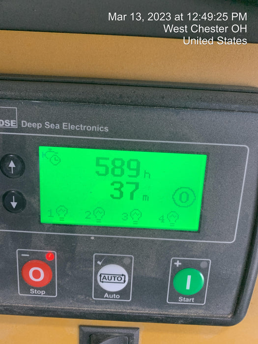 2022 Allmand NLV3GR (4) LED Light Fixture 350W, 23' Vertical Mast, 3kW Prime, Towable, ES Decals, T3