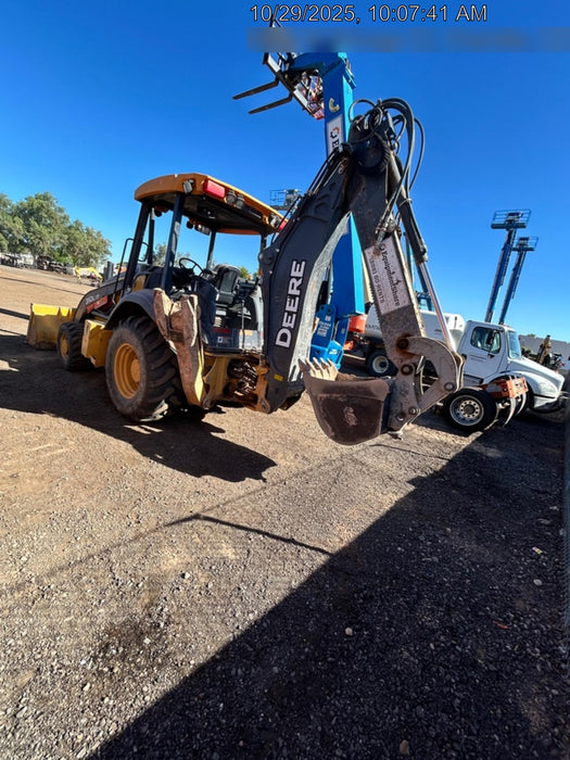 2020 John Deere 310LEP - Extendable Stick Canopy, 4WD, Extendable Stick, Pilot Controls, 2 Way Hydraulics, TAG Manual QC