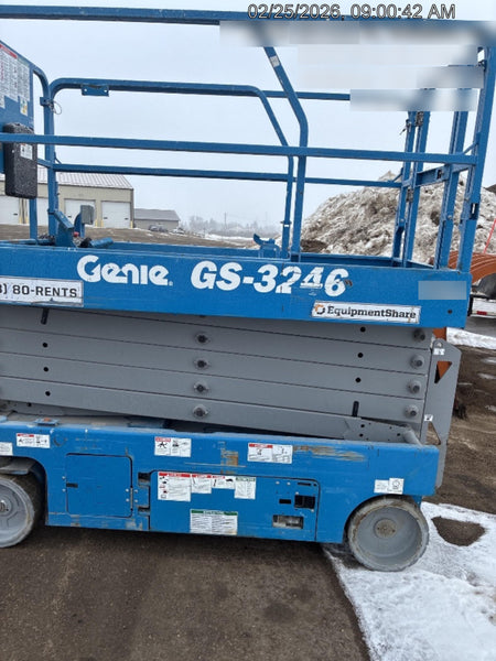 2018 Genie GS-3246 Genie GS-3246 w/Folding rails, Full height swing gate