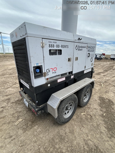 2018 WACKER NEUSON G70
