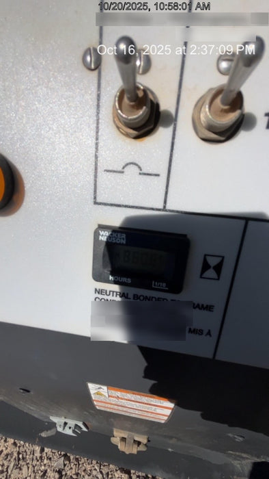 2019 Wacker Neuson LTV6K-MH Power mast, 1100W MH