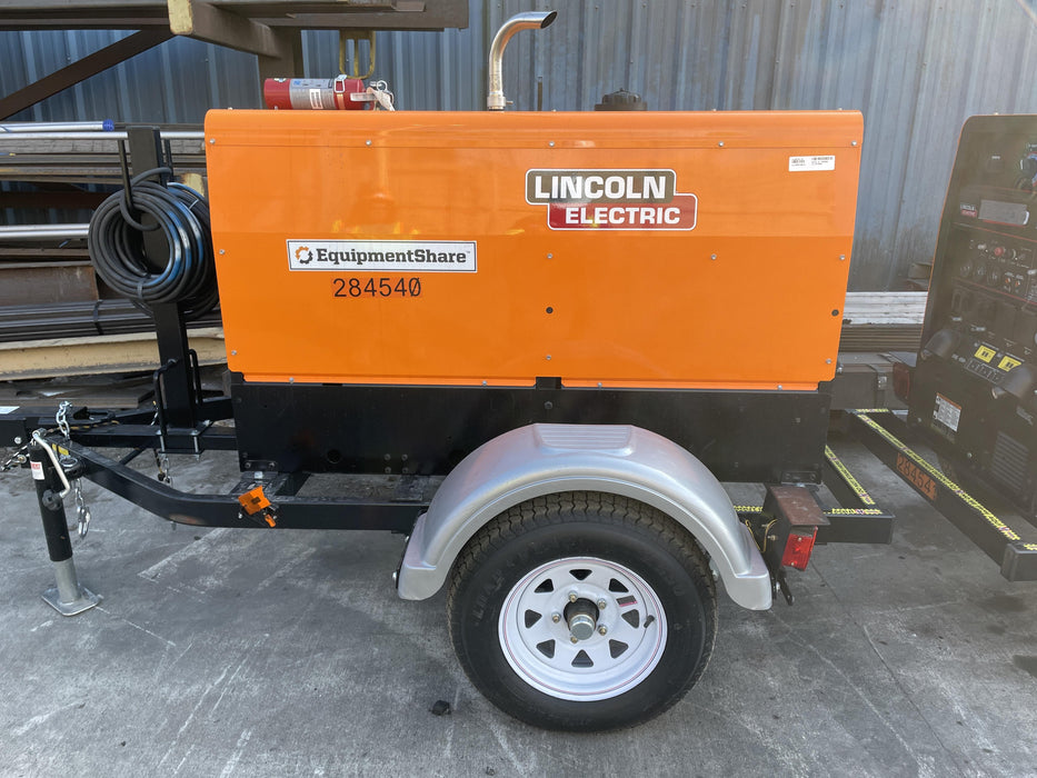 2022 Lincoln Electric LE400 Kubota V1505, Trlr, Cable Rack, Light Kit, ES Decals, T3