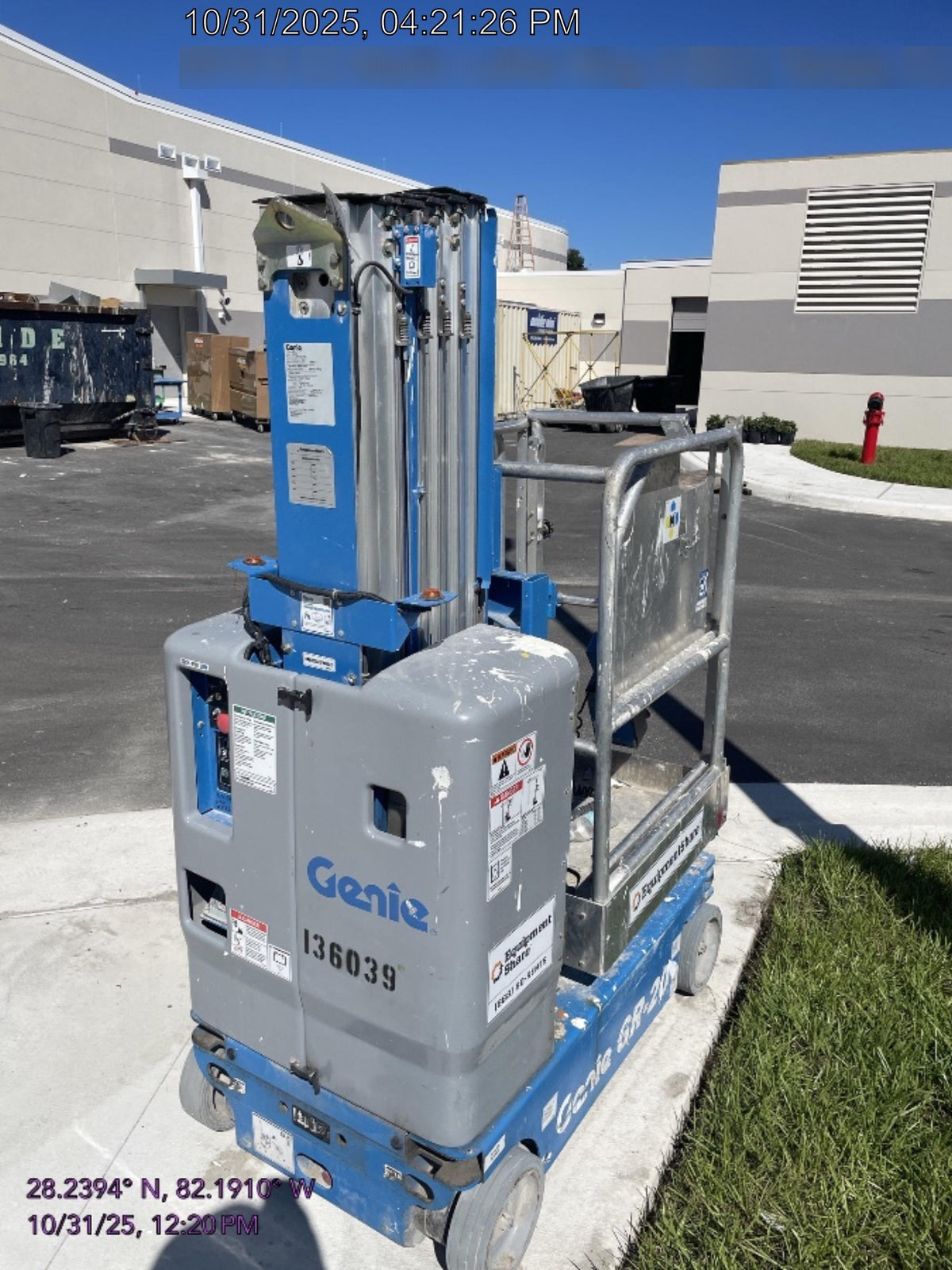 2021 GENIE GR-20