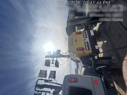 2021 Allmand NLV3GR (4) LED Light Fixture 350W, 23' Vertical Mast, 3kW Prime, Towable, Deep Sea L401, Leveling Jacks, Yanmar T4F 5.8hp