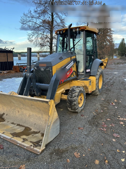 2020 John Deere 310LEP Cab/Heat/Air, 4WD, Standard Stick, Pilot Controls, 2 Way Hydraulics, TAG Manual QC