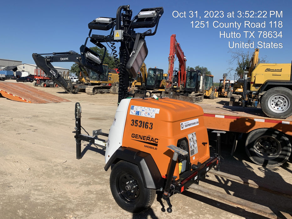 2023 Generac MLT2 Diesel, Flex Switch 120V Input, Powerzone Controller, (4) 320W LED Lights, 4kW Generator, 39.9 Gal Fuel Tank, 2" Ball, T3