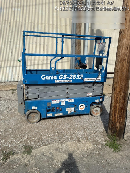 2018 Genie GS-2632 GS-2632 w/Fixed Rail, Chain Entry