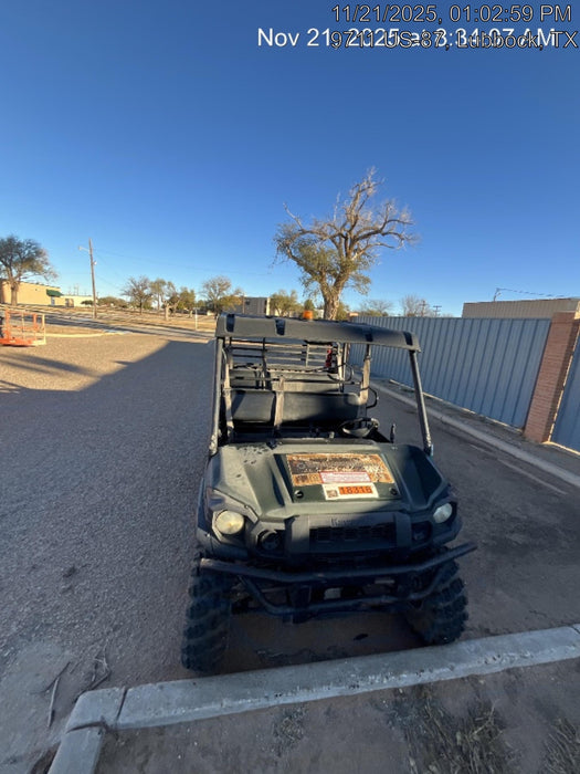 2018 Kawasaki MULE PRO-DX Kawasaki Mule 4x4 Diesel UTV w/Hard Top, Windshield, Beacon, Backup Alarm, ES Keypad/Hardware Installed