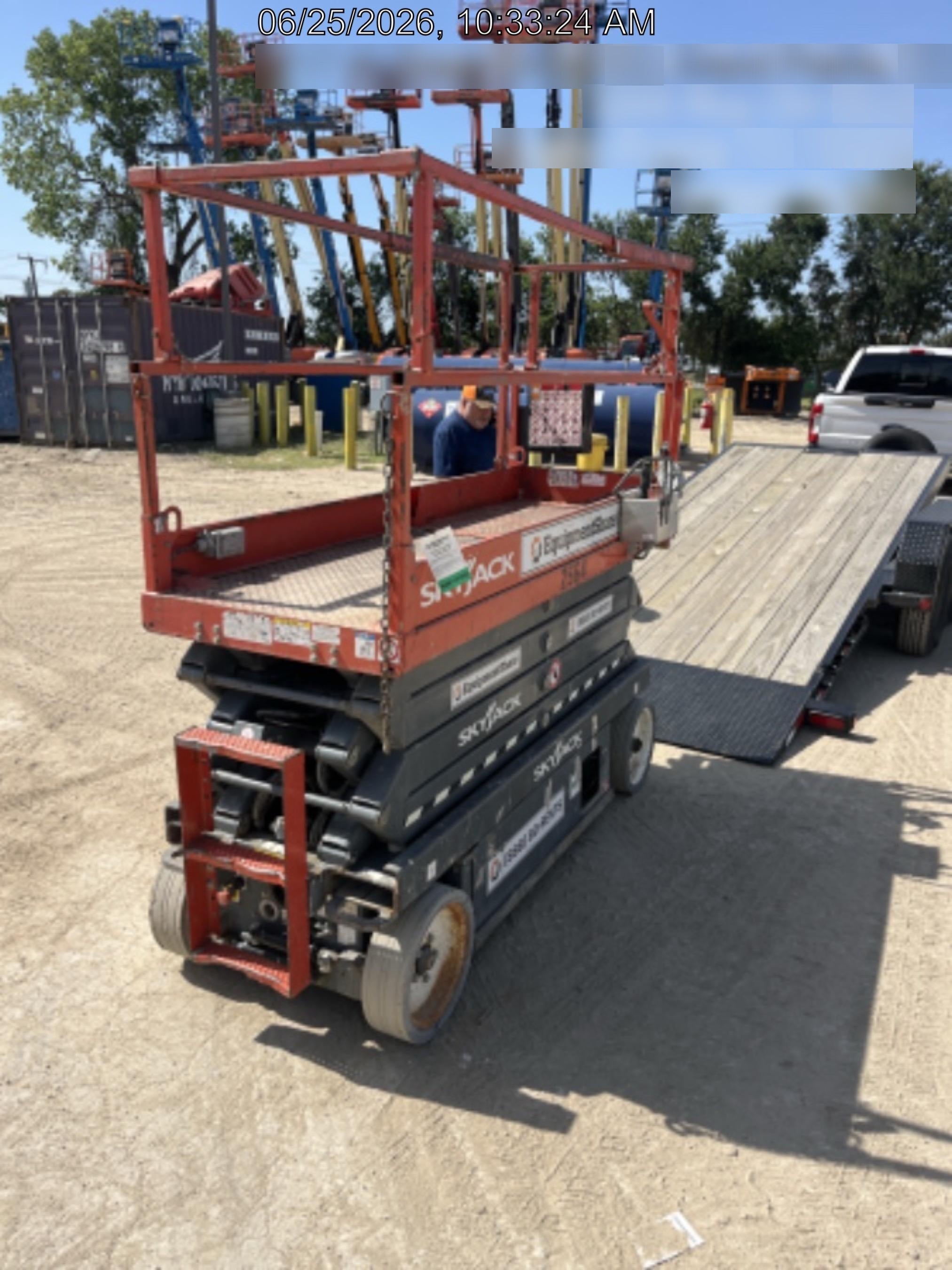 2016 Skyjack SJIII-3226 Standard Options