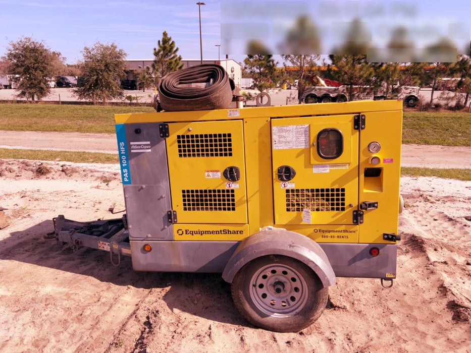 2021 ATLAS COPCO PAS 100 HF CS Enclosed