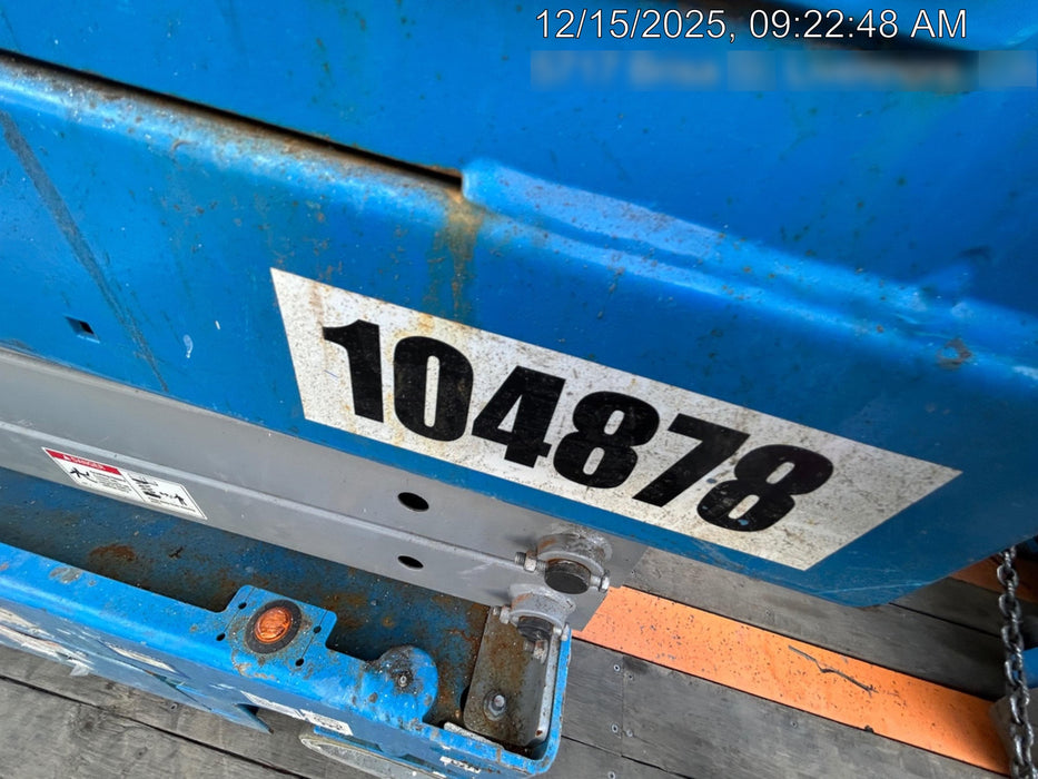 2020 Genie GS-1930 Solid Non Marking Tires, Beacon, Folding rails with half height swing gate, 800W Inverter