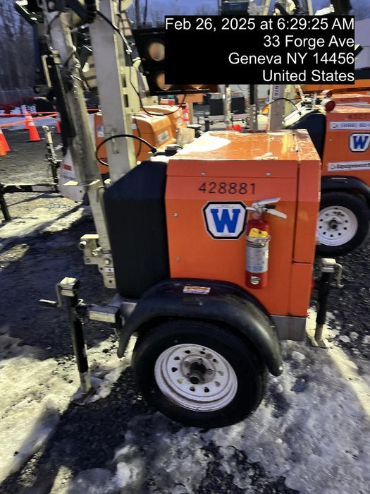 2024 Wanco WLTT-4MM4K Diesel, Deep Sea Controller, Shore Power Plug, Auto Start, (4) 350W LED Floodlights, 4kW Generator, 60 Gal Fuel Tank, 2" Ball, T3
