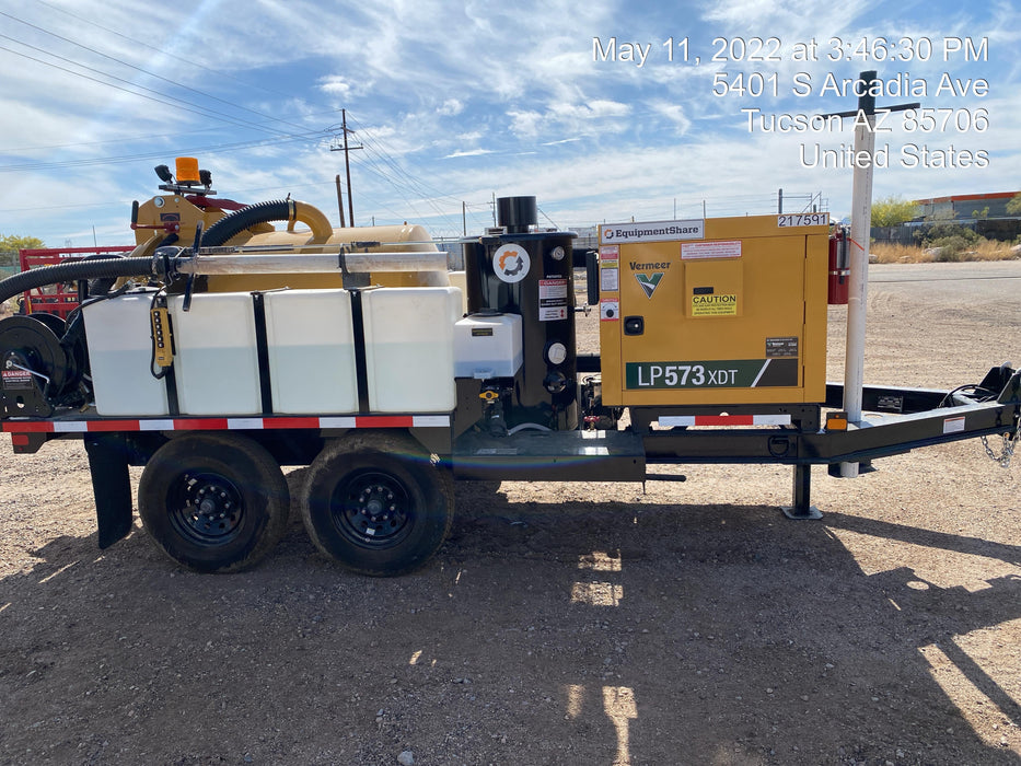 2022 Vac-Tron LP573XDT T4 Koehler Diesel Engine, 500 Gallon Debris Tank, x2 100 Gallon Water Tanks