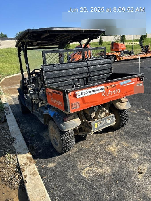 Kubota RTV-X1140W-H Plastic Canopy, Windshield Acrylic Clear, LED Strobe Light, Wire Harness Kit, Back up Alarm