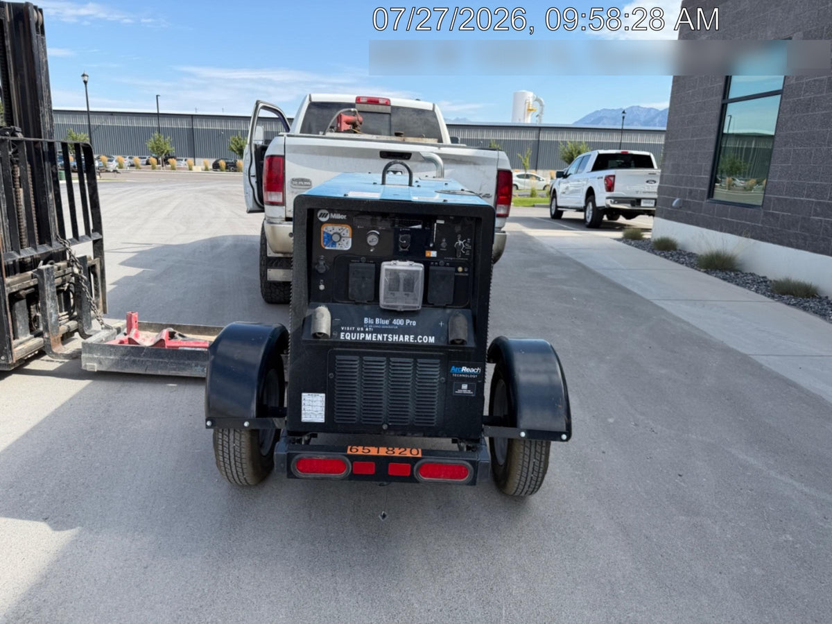 2026 MILLER ELECTRIC BIG BLUE 400