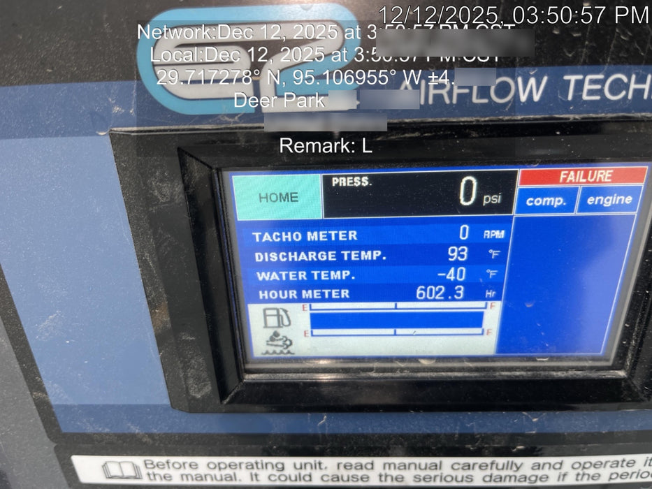 2025 AIRMAN PDSF375DP-6E1